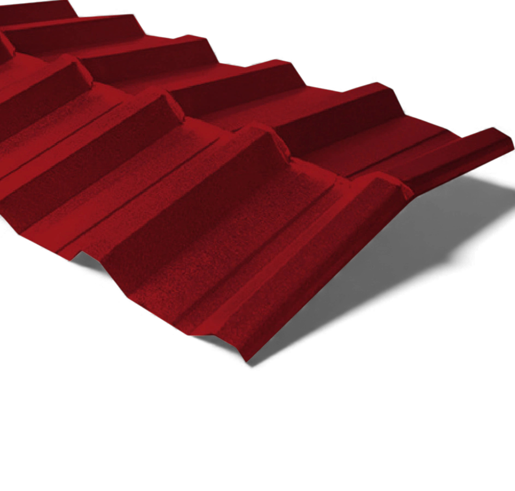 Cumbrera Trapezoidal - Prepintada 1,22m x 55cm Desarrollo