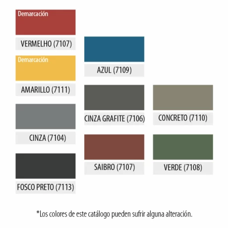 Pintura Piso Al Agua Rojo Seguridad 0.9L 