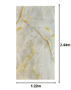 Placa Simil Marmol + Film 3mm x 1.2m x 2.4m 5386