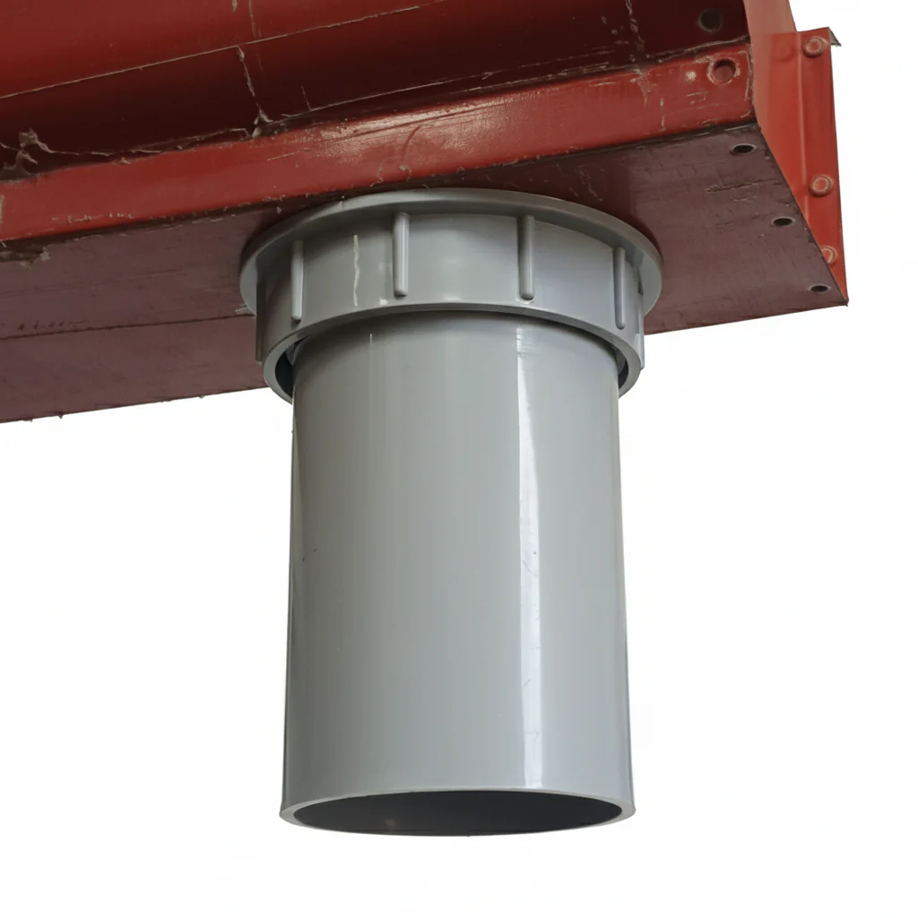 Bajada Embudo Para Caño 100mm Canalón MID