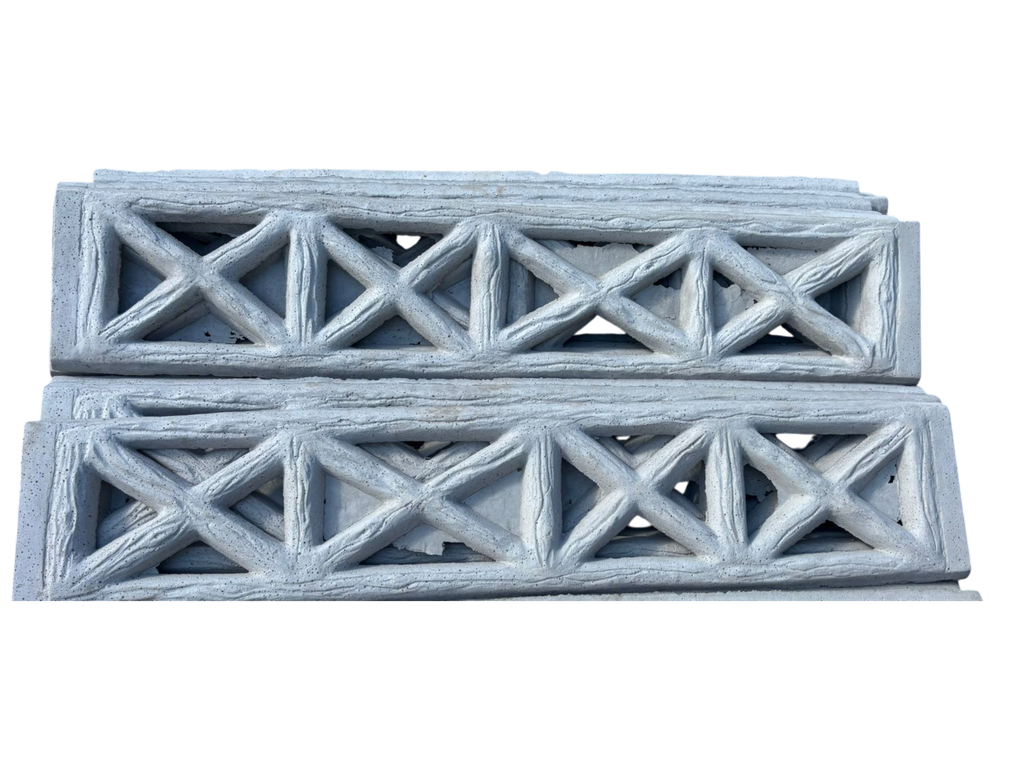 Placa Muro Hormigón 1,86m x 40cm x 40mm - Tronco Visto