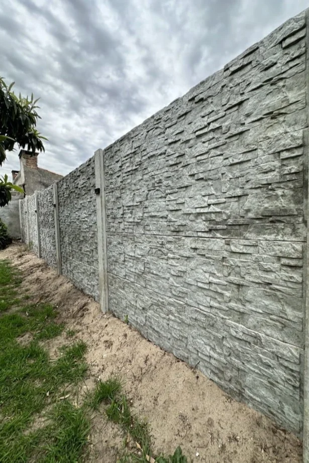 Placa Muro Hormigón 2m x 25cm x 40mm - Piedra Librillo