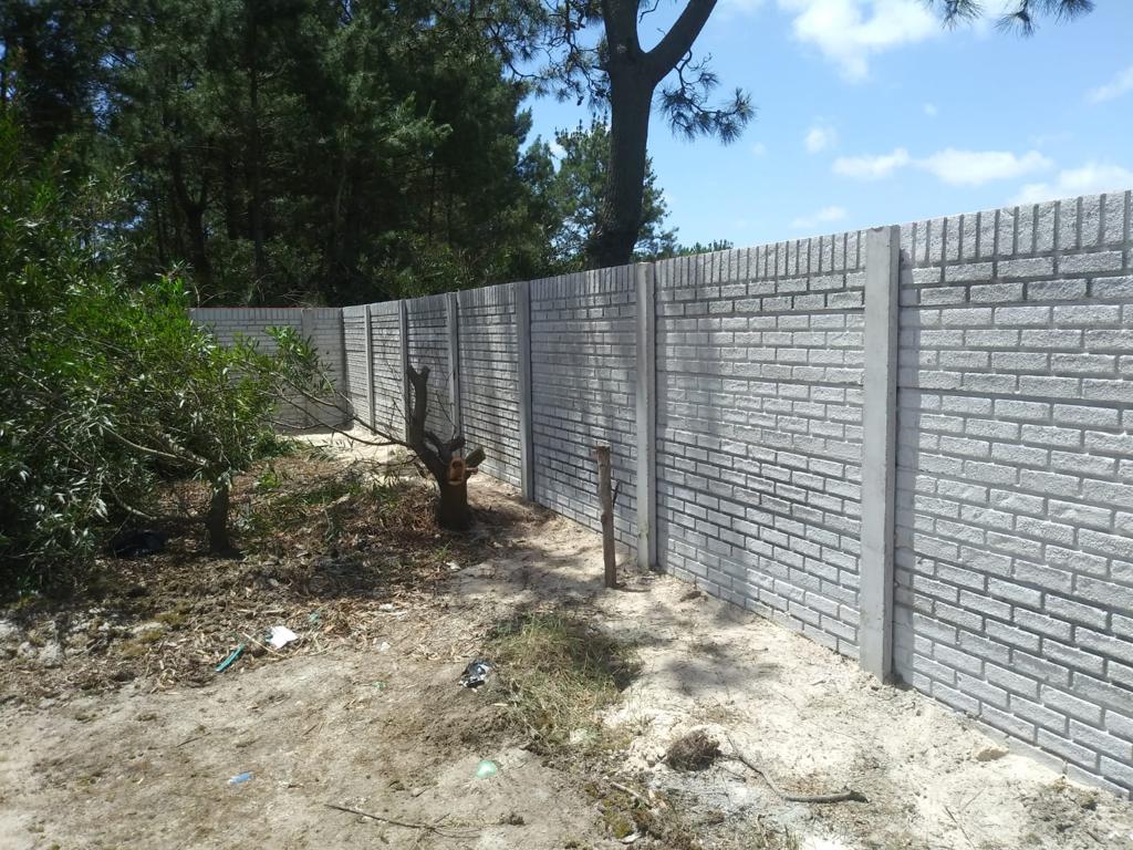 Placa Muro Hormigón 2m x 33cm x 40mm - Cierre Ladrillo