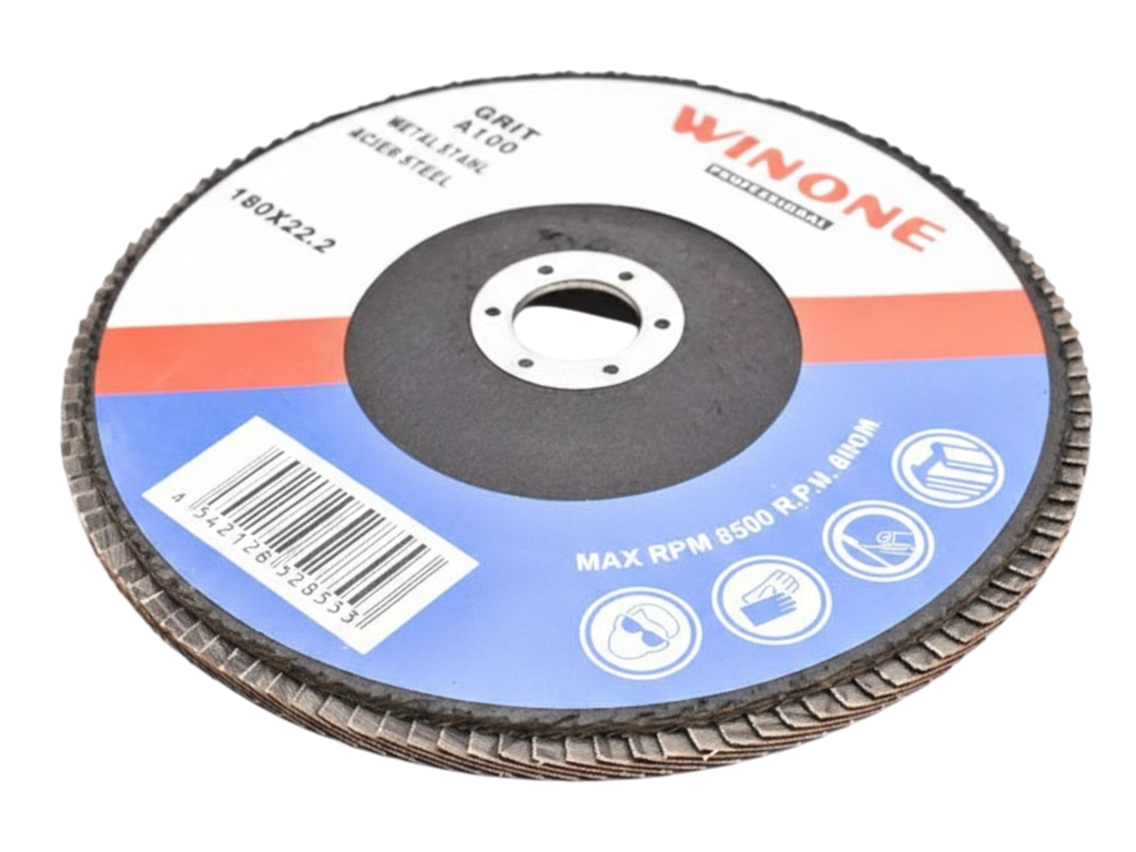 Disco de lija 4 1/2" madera grano 100