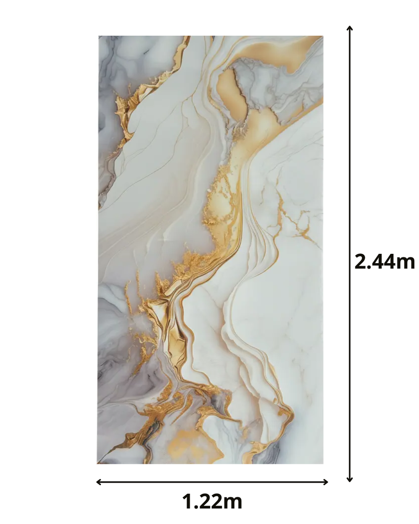 Placa Símil Mármol  3mm x 1.2m x 2.4m - 03