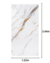 Placa Símil Mármol  3mm x 1.2m x 2.4m - 03