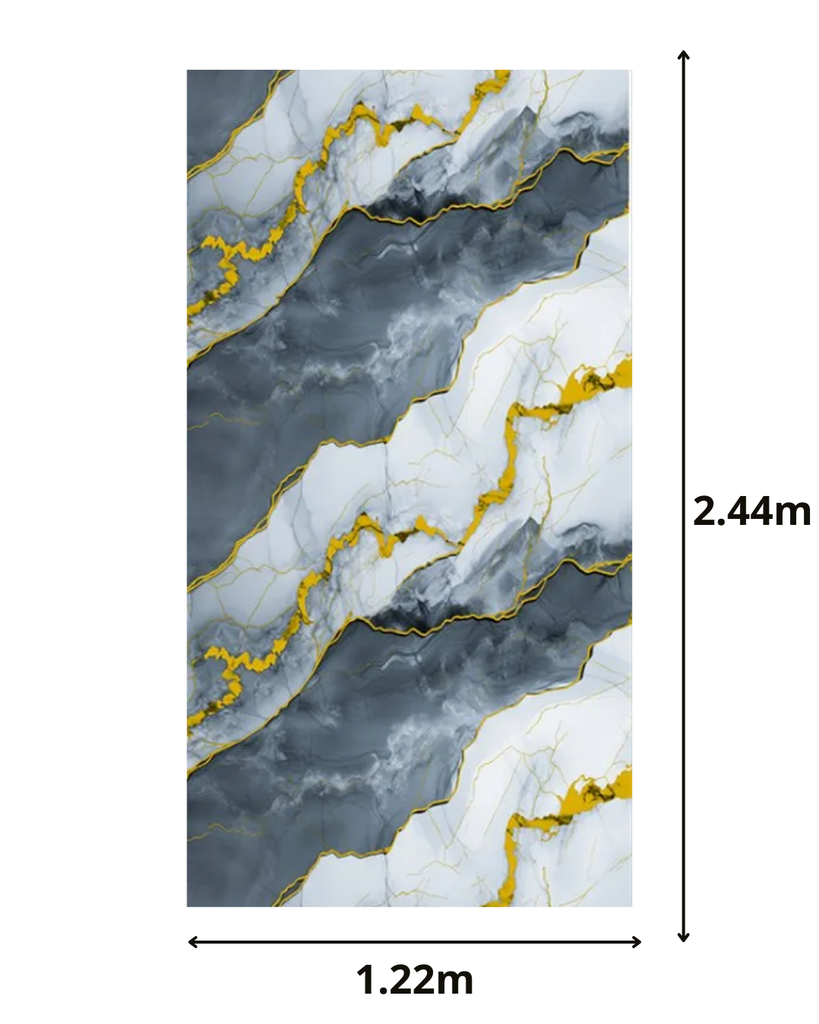 Placa Símil Mármol  3mm x 1.2m x 2.4m - 03 