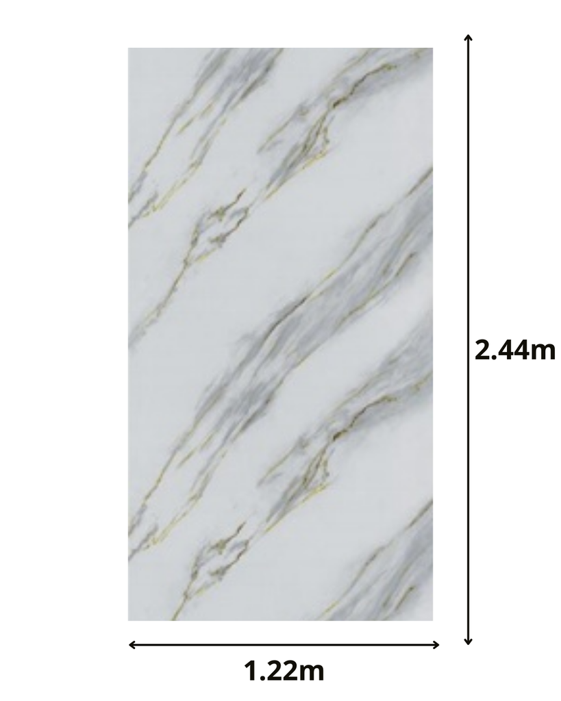 Placa Símil Mármol  3mm x 1.2m x 2.4m - 03