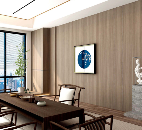 Revestimiento Bambú - Madera Nogal 1.22m x 2.80m x 5mm