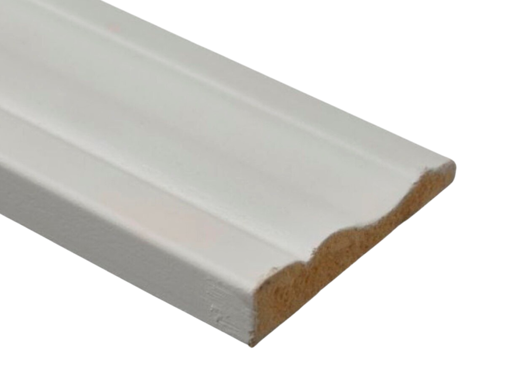 Contramarco Kit Blanco para Puerta Interior MDF Colonial