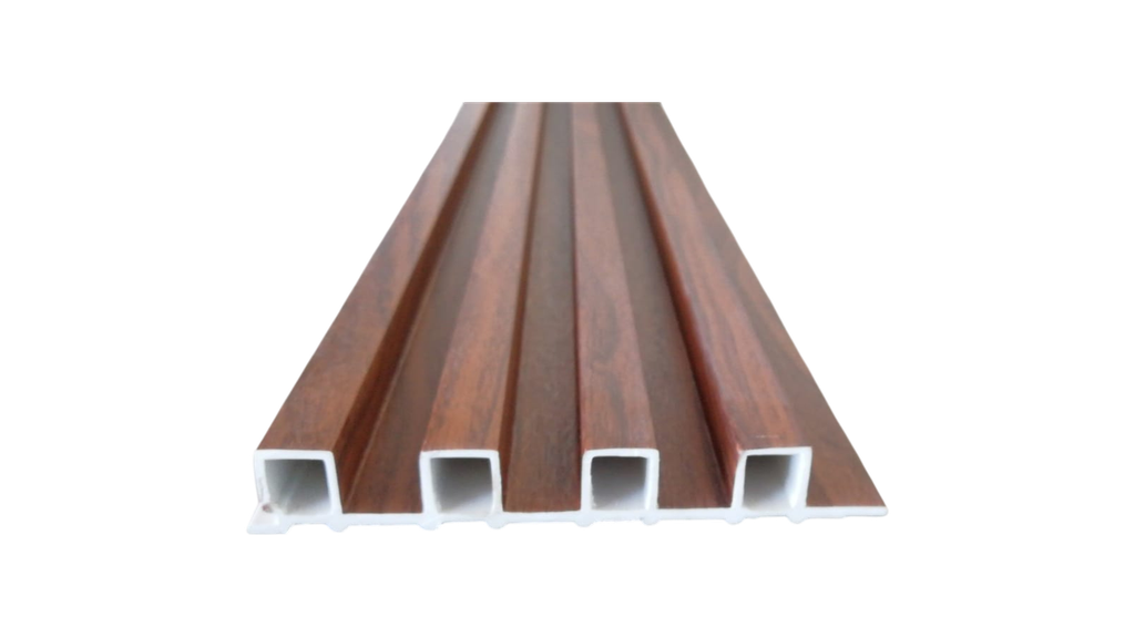 WPC Nogal oscuro veteado - 2.90 m x 16.9 cm x 2.9 cm