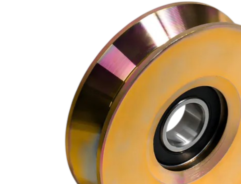 Rueda 100mm - Portones sin Caja