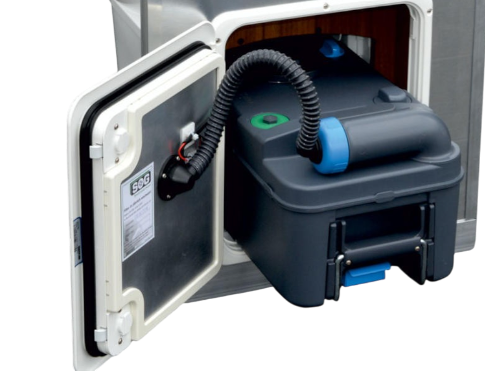 RV Deposito PVC Inodoro con Cassette - Repuesto