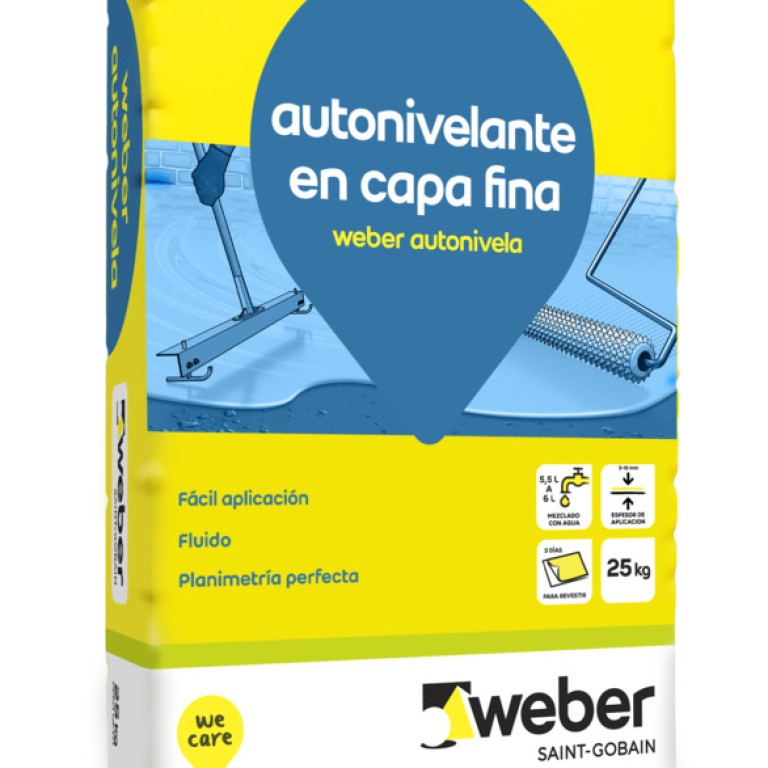 Autonivelante en Capa Fina Weber