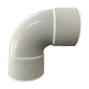 Codo PVC 63mm 90° x 3.2mm Hembra/Hembra - Nicoll