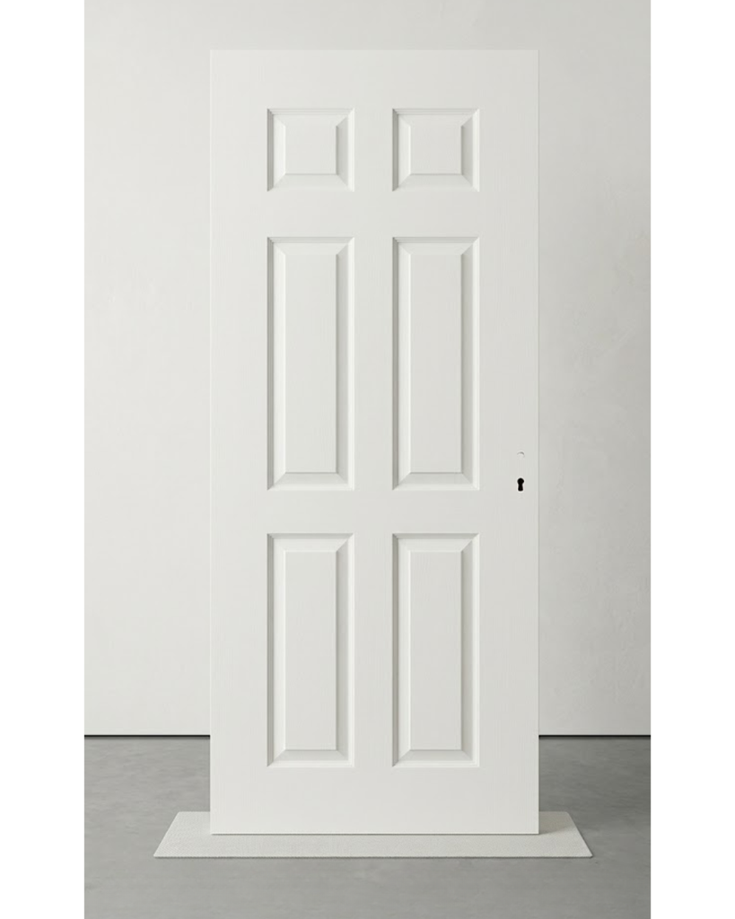 Puerta Interior MDF Laminada 2m x 1m x 10cm 