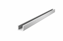 Perfil Aluminio Tipo U 30 x 15m x 1.3mm x 6.4m Anodizado