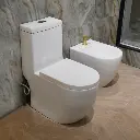 Inodoro Con Mochila Tapa Cierre Suave Aaqualia Linea Bridal Descarga 25 Cm.