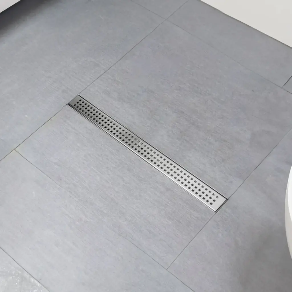 Desagüe Ducha Rectangular 80 x 7cm Acero Inoxidable 