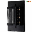 Llave Luz Smart Home Touch Dimmer Wifi/EWS 1101 Izi Negra 