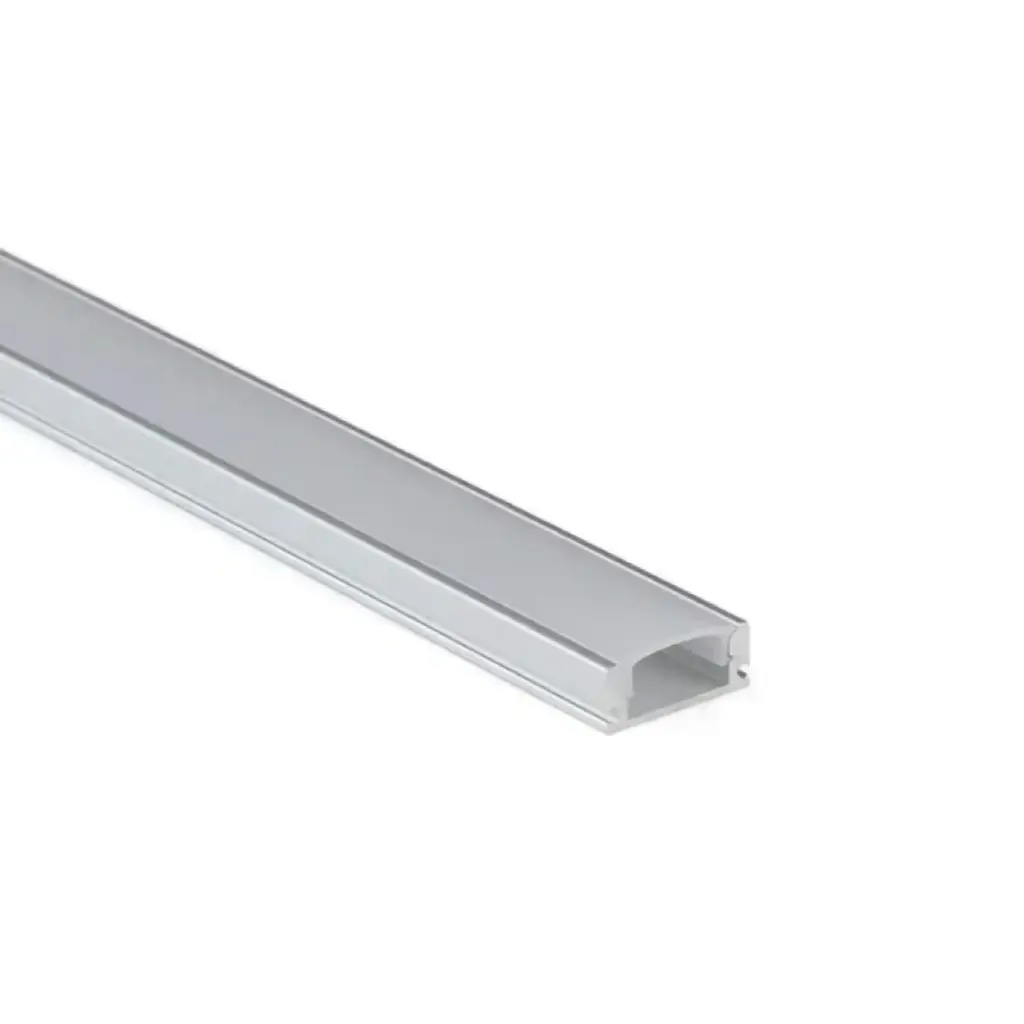 Zócalo Aluminio Embutir x 2m Completo Y2427