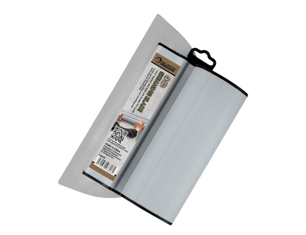 Llana Para Yeso Lámina Ac.Inox. Ergónomica 25cm Rollingdog 50516-50439