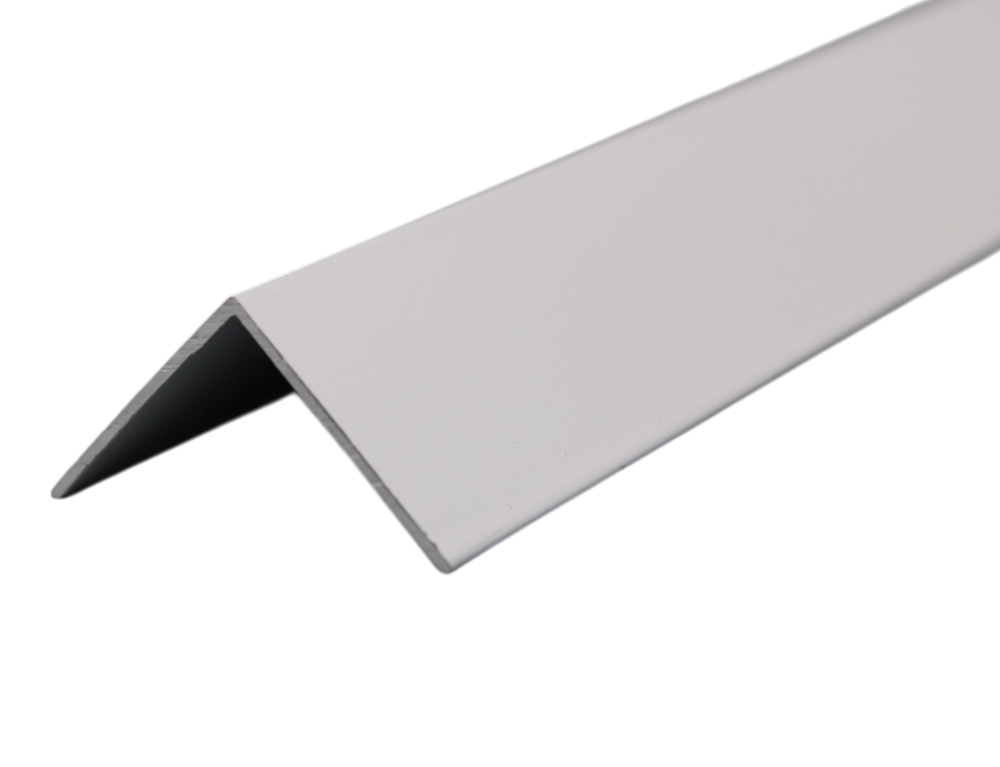 Ángulo Aluminio Escuadra Armado 50 x 50mm x 2.7mm x 6.96 Blanco 