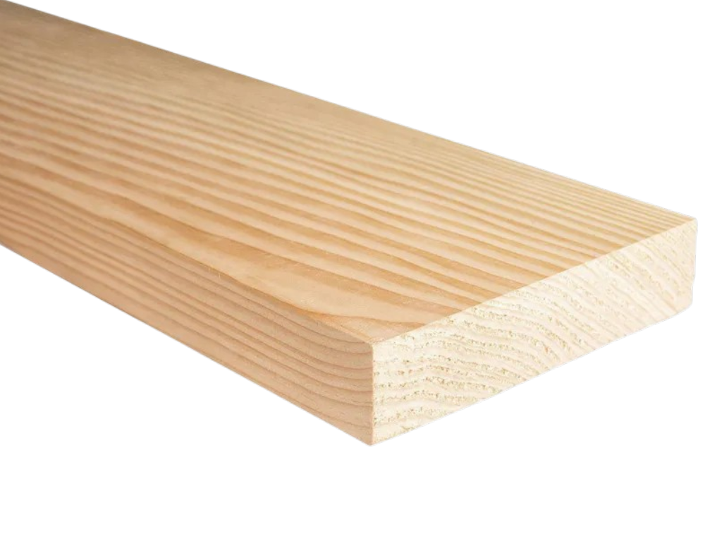 Pino Madera Nacional Cepillado 6'' x 2'' x 4m