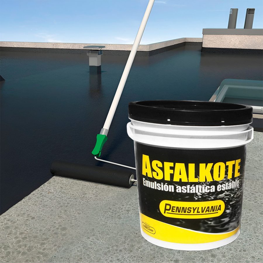 Asfalkote Emulsión Asfáltica Pennsilvanya 18 Kg