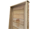 Puerta de Cedro Mara con Tableros Horizontales 