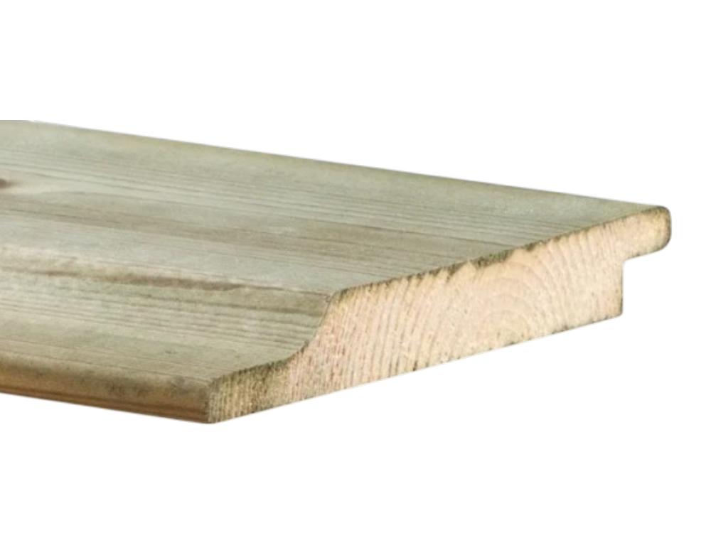 Tabla Madera Frente Ingles Pino 1´´ x 13,5cm x 3,3m