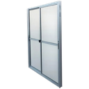 Aluminio Ventana Serie 25 - 150cm x 210cm