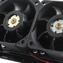 RV Ventilación Con 2 Fan Cooler 12 V