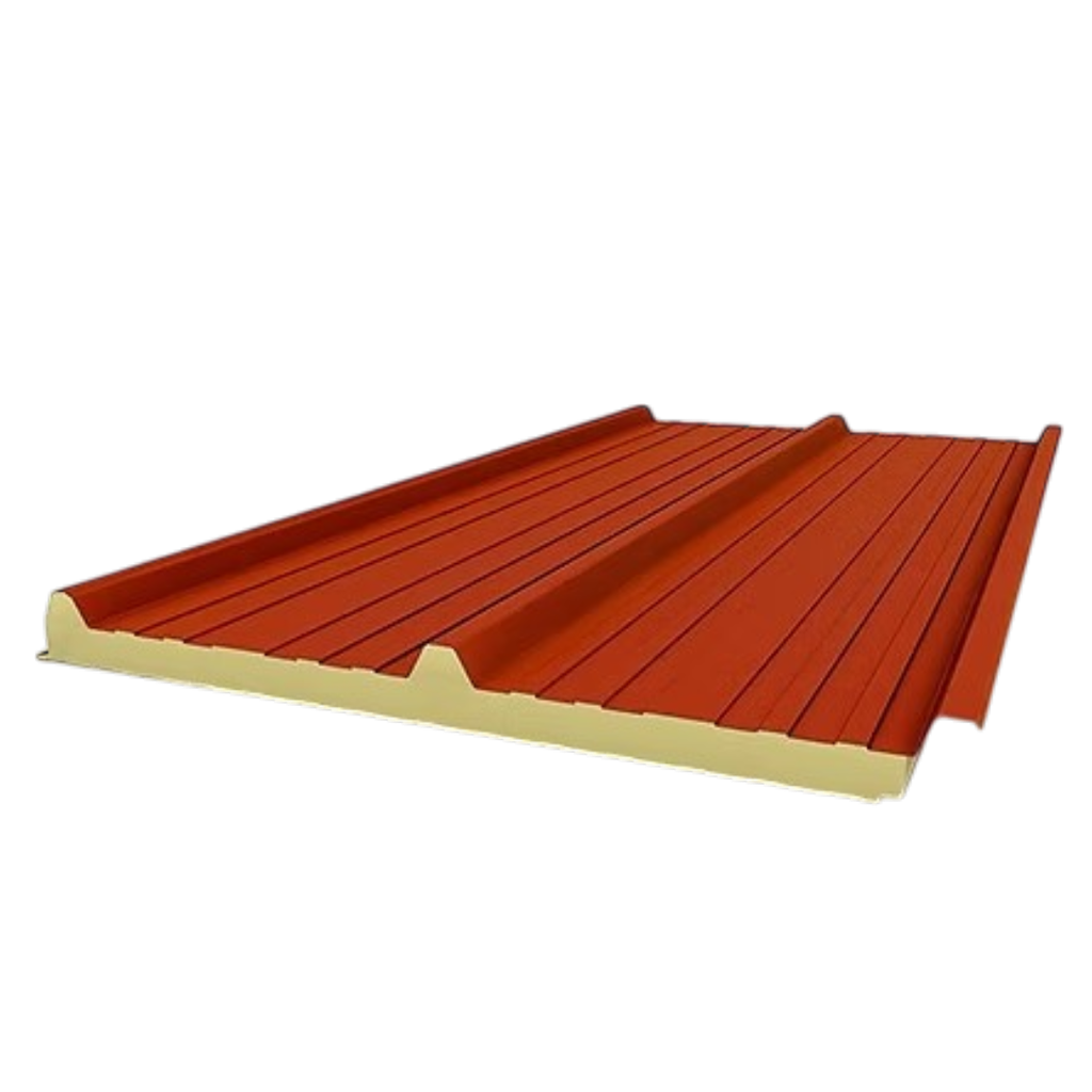 Termopanel PIR Poliuretano Isoroof 3G Techo - 40mm/75mm x 1m