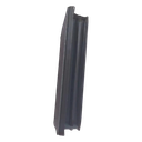 Tapa Plastia P/Caño 100x100 - Negra
