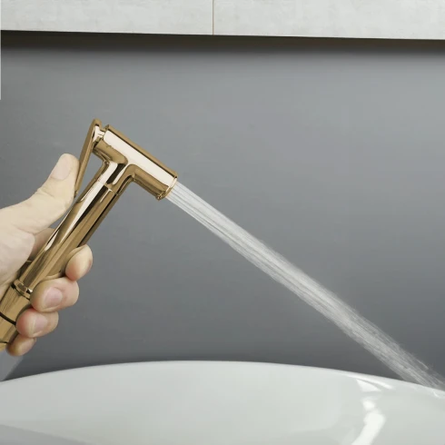 Ducha Higiénica Embutir En Oro Brillo Signature 3507-DUCHA-HIG-D 