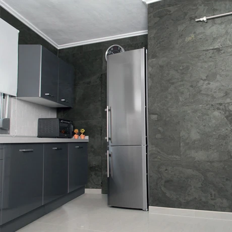 Revestimiento Piedra Natural Stone Flex Negro 1.22m x 61cm x 1/3mm