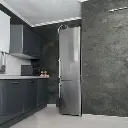 Revestimiento Piedra Natural Stone Flex Negro 1.22m x 61cm x 1/3mm