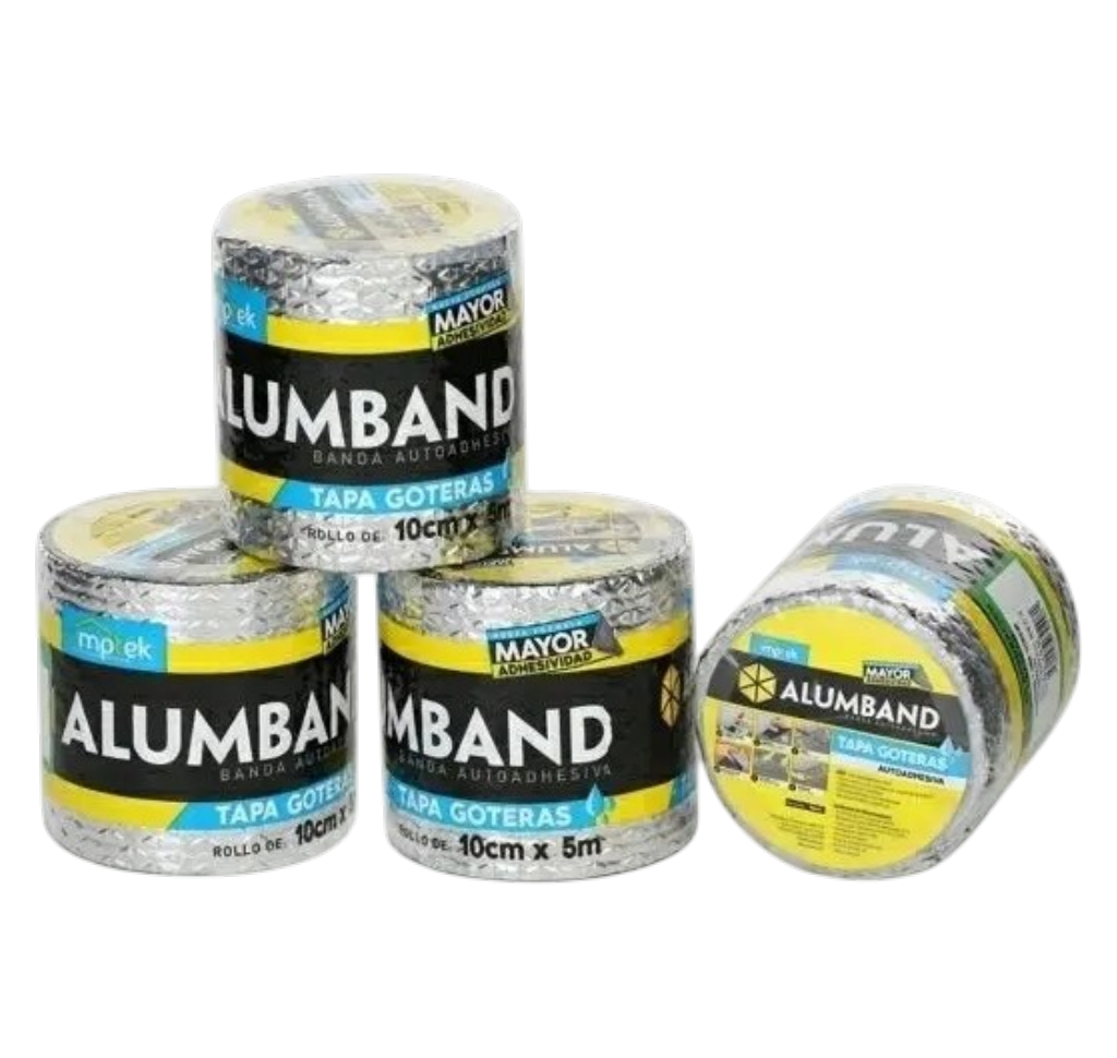 Cinta Butílica Autoadhesiva 15cm x 5m Aluband