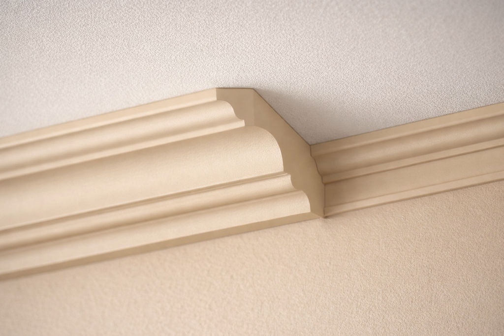 Moldura Perimetral Cornisa Escalonada - 60mm x 60mm x 2m I-29A