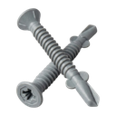 Tornillo T3 PM Alas Autofresante Epoxi 4.8 x 38mm x 100 UN - EPOALAS10112