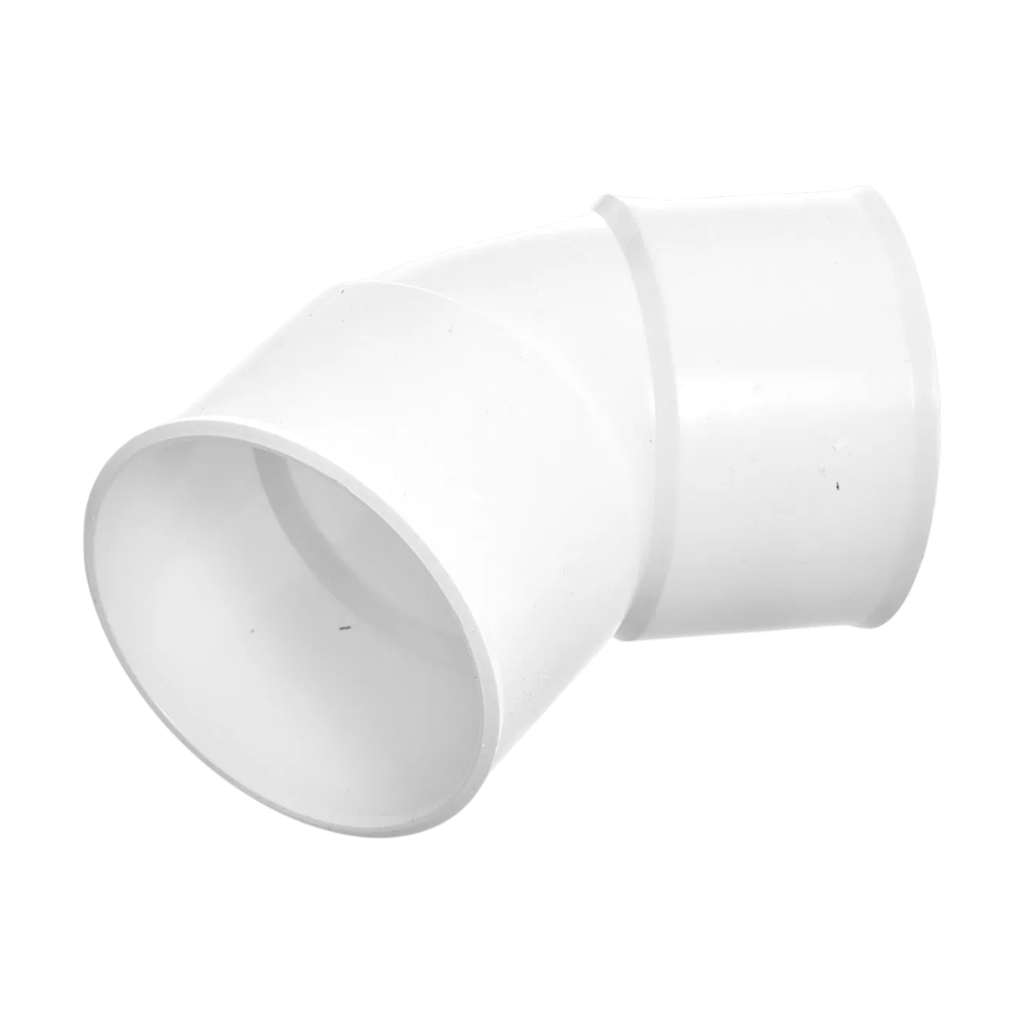 Codo PVC 63mm 90° x 3.2mm Hembra/Hembra - Nicoll