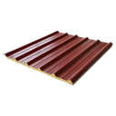 Iso-Panel Techo Trapezoidal 140mm/100mm Terracota Cal25 95cm
