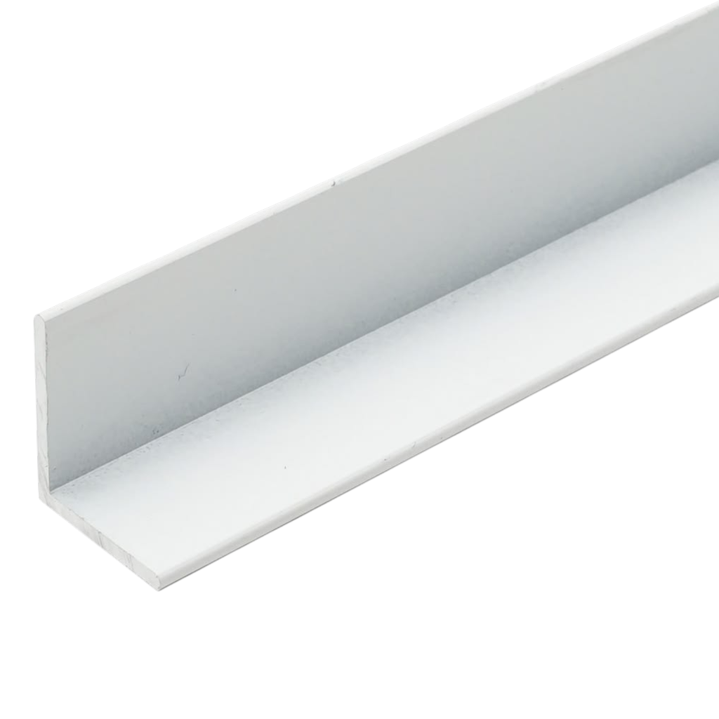 Angulo Aluminio Blanco 25.4 x 25.4 x 1mm x 6.2m ADL