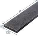 Planchuela Hierro Lisa 3/16´´ x 1´´ x 6m