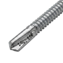 Tornillo Iso-Panel 150mm Doble Rosca PM C/Junta Goma 14" x 1/4" ZB 