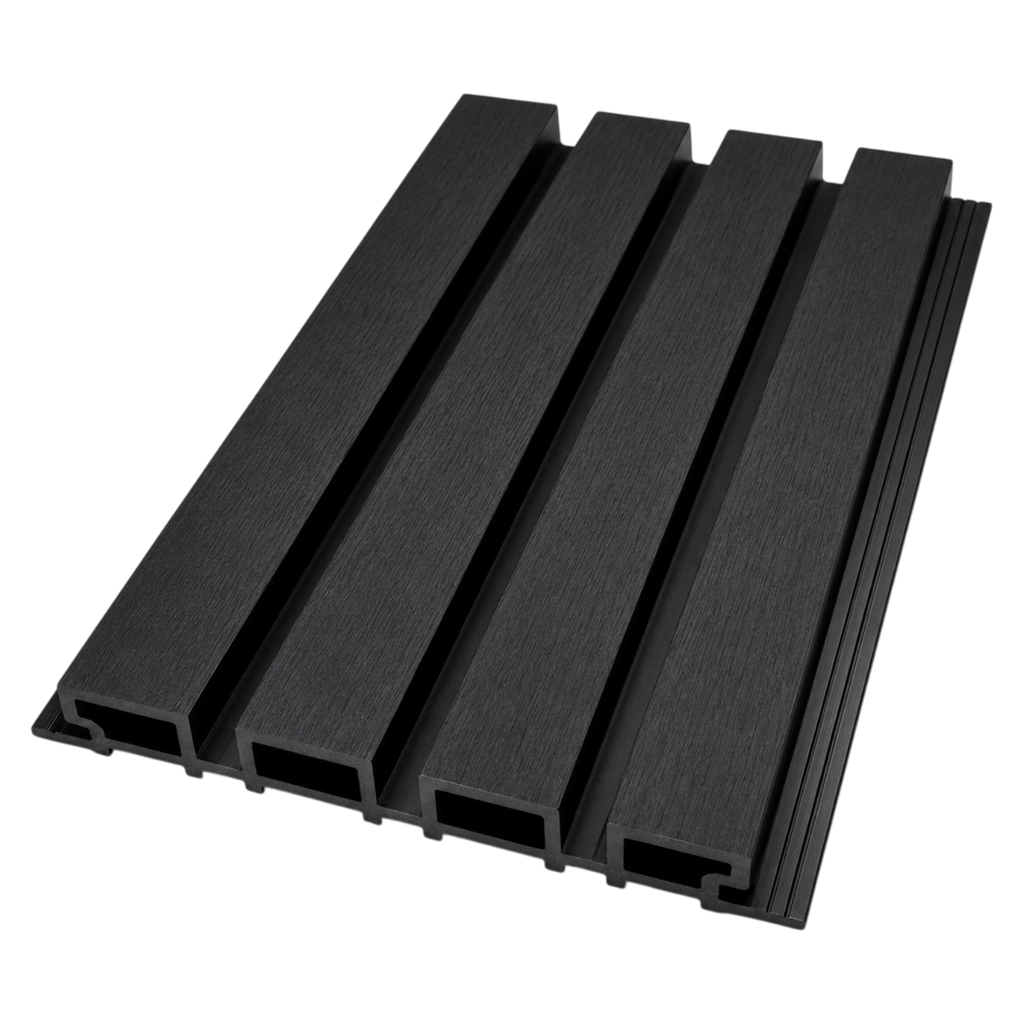 WPC Exterior Negro Cod05 2.9m x 20cm x 2.9cm