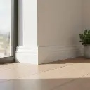 Zócalo Moldura MDF 15 x 70mm x 2.4m Blanco 8882