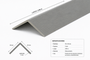 WPC Angulo Gris Exterior 50 x 50mm x 2.90m 