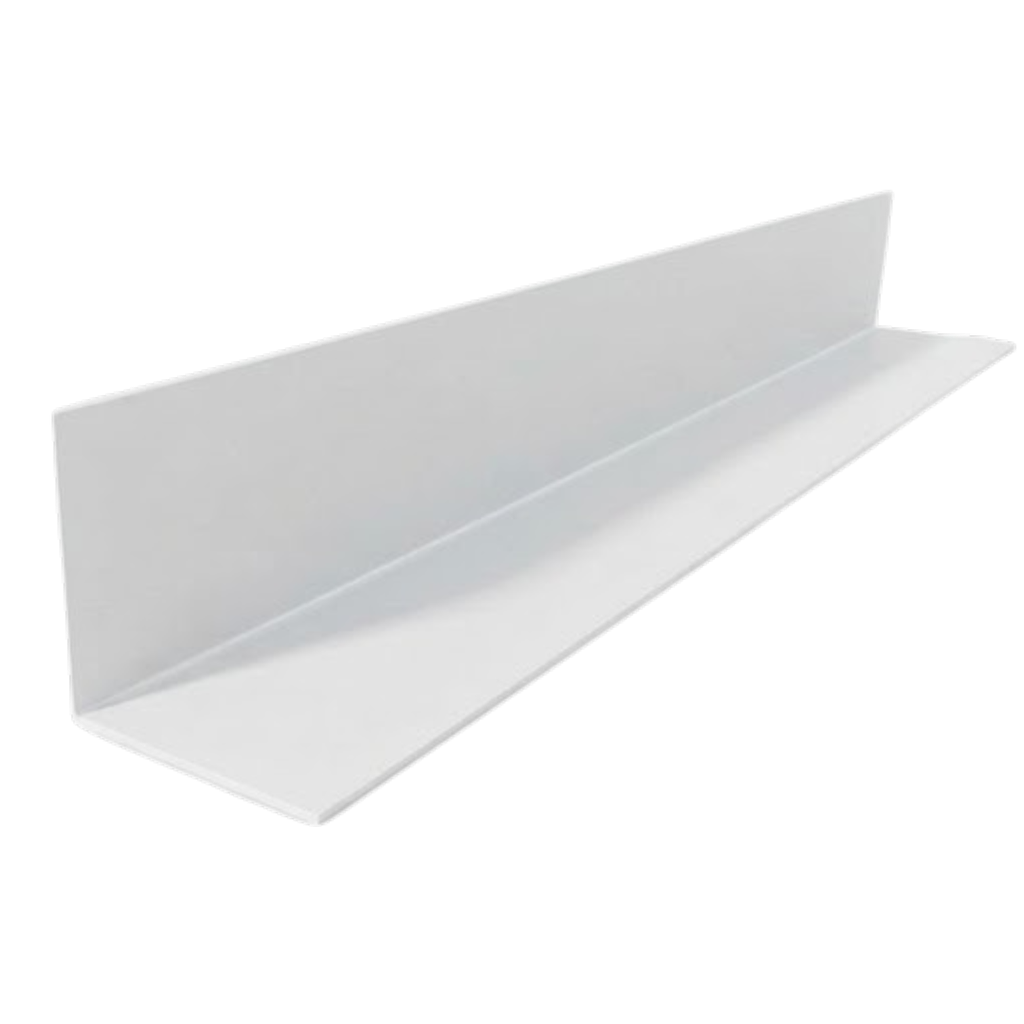 Angulo Iso-Panel Plegado Chapa Blanca 300mm x 300mm x 3m - MID